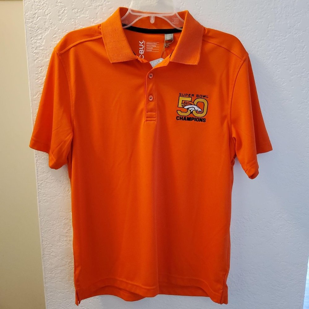 New Denver Broncos Super Bowl  50 Champs Polo